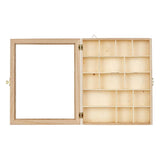 vitrina de madera colgante artemio