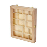 VITRINA MADERA ARTEMIO 28CMX23CMX4CM