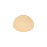 set 30 medias esferas de madera 2 cm artemio