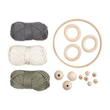 CONTENIDO DEL KIT MACRAME ATRAPASUEÑOS CREATIV