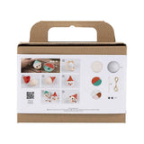 elfos navidad foam clay silk clay niños