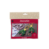 MINI CRAFT KIT DECORACION NAVIDAD CORAZONES Y ARBOLES