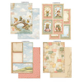 junk journal stamperia zcozy family cardstock