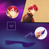 lienzo y herramienta manualidad sensorial OKTO 3D air drying clay