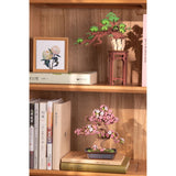 maqueta 3D de un bonsai evergreen de robotime