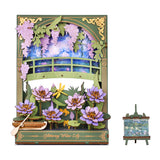 Maqueta Arte 3D Glittering Water Lily Robotime