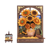 robotime maqueta sunflower
