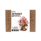 maqueta de madera sakura casa del arbol robotime
