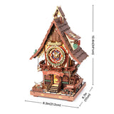 maqueta 3D robotime reloj de cuco maqueta funcional con motor