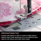 gathering presser foot singer