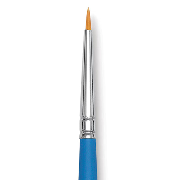 pincel sintetico select punta fina mango corto 5/0