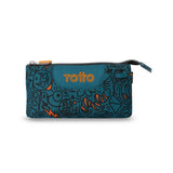 estuche totto grafer 3 compartimentos