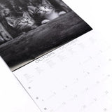 Calendario 2027 Grande Gatos Blanco & Negro Draeger