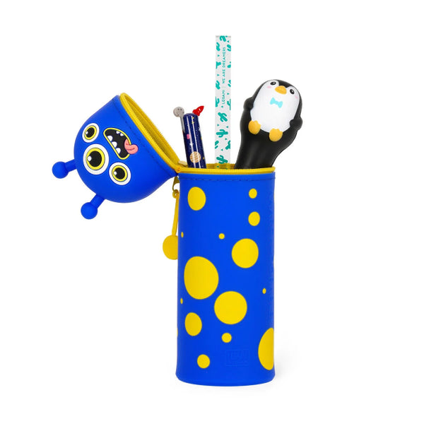 estuche de silicona legami monster azul