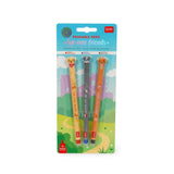 SET OF 3 ERASABLE GEL PENS - SECRET BTS 2026 2 - 0,7 MM - RED/BLACK/PINK INK