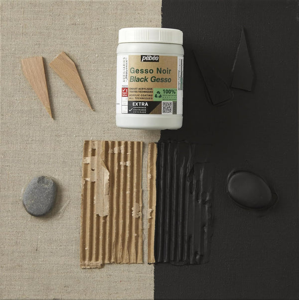 Gesso Negro Studio Green 475ml Pebeo