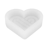 Molde Silicona Vela Corazón Plano Artemio