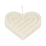 Molde Silicona Vela Corazón Plano Artemio (2)