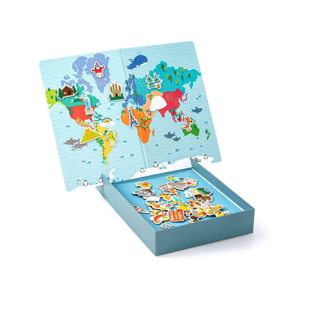 Juego Magnético Mapamundi Apli Kids –