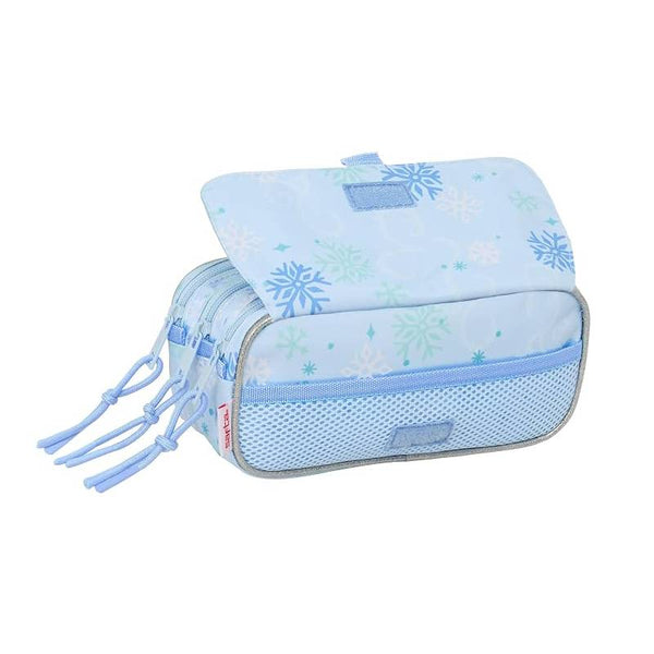 estuche escolar grande elsa frozen