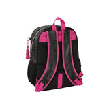 kpop guerreras mochila escolar negra niñas