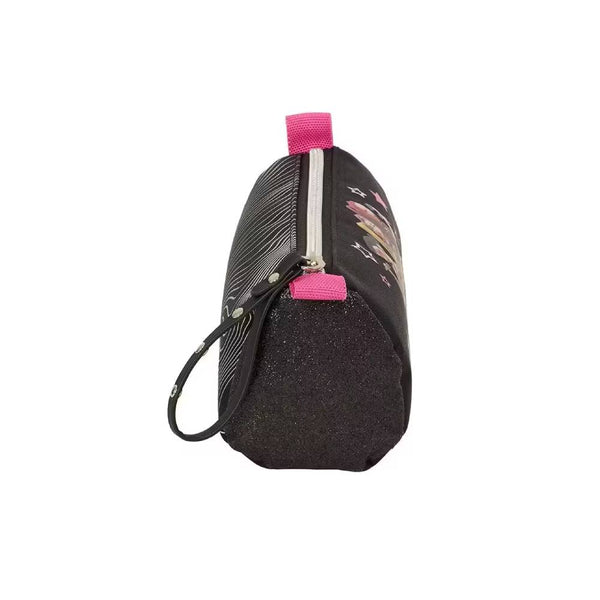estuche escolar negro simple guerreras kpop
