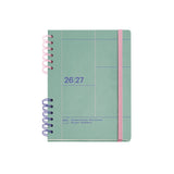 Agenda Escolar Plus Wire-O Semana Vista Verde Back To Basics 2026-27 Miquelrius