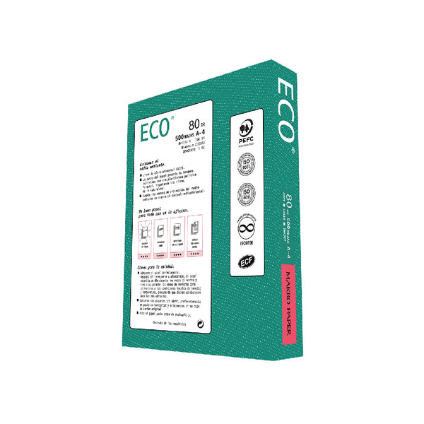 Papel Eco A4 75 Gr 500H Blanco Campus (1)