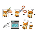 milbby plastico magico transparente pack 6 hojas
