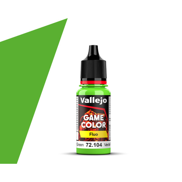 Vallejo Game Color Fluo Green 17 ml - 72104