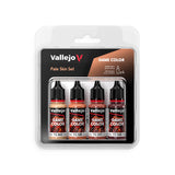 vallejo game color set 4 acrílicos pieles palidas