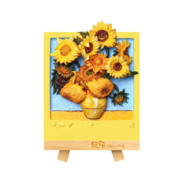 KIT RESINA 3D IMAN GIRASOLES
