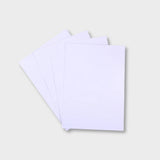 pack 100 cartulinas blancas A4