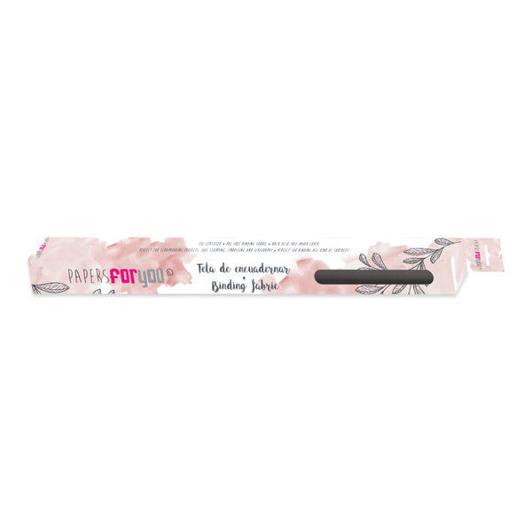 Tela Encuadernar Black is Black 70x50 Papers For You (2)