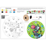 kit arenart reloj cebra
