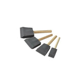 Talens Set 4 Pinceles Planos Espuma