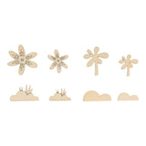 Set 24 Siluetas Madera Colección Dinos & Co (3)