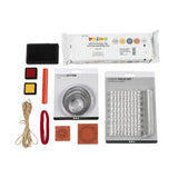 contenido del kit adornos de arcilla creativ company