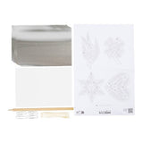 contenido del kit adornos de plata creativ