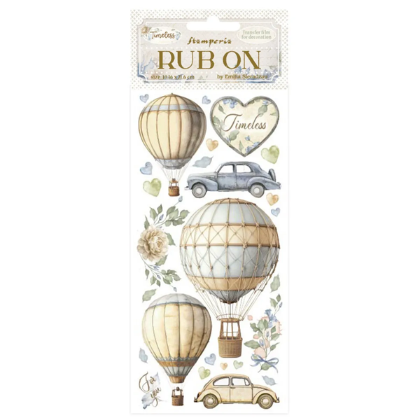 Transferibles Rub-On Timeless Stamperia