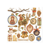 Set Transferibles Rub-On Silent Night Stamperia