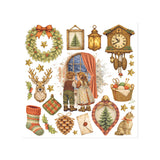 Set Transferibles Rub-On Silent Night Stamperia