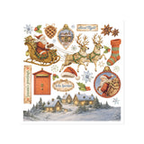 Set Transferibles Rub-On Silent Night Stamperia