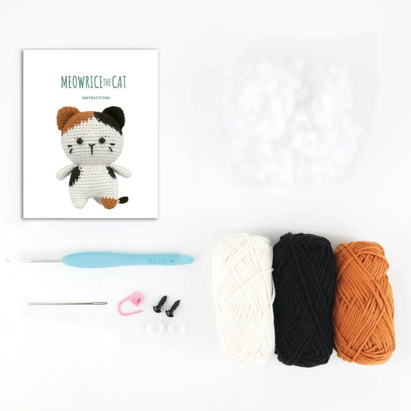 Kit Amigurumi Meowrice, o Gato Âncora