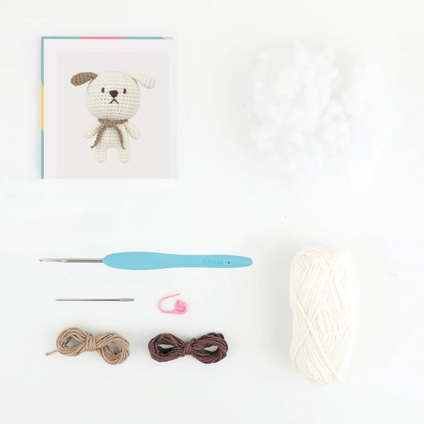 Kit Amigurumi Daniel o Cão Âncora
