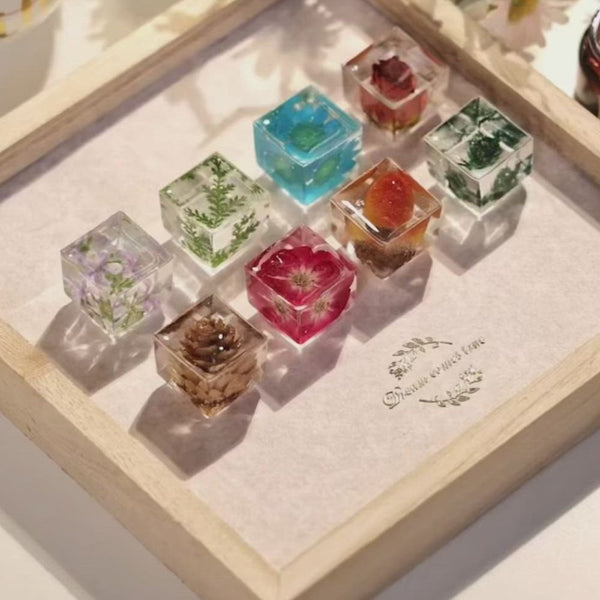 Molde de Silicona 12 Figuras Cúbicas