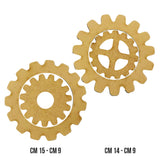 Crafty Shapes Gears Stamperia