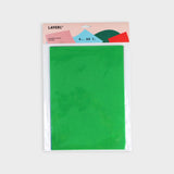 hojas de fieltro A4 layers of en tonos verdes