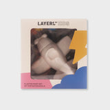 figura de escayola para pintar layers of en forma de avión