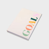 cuaderno A5 tapa dura GOALS hojas a rayas